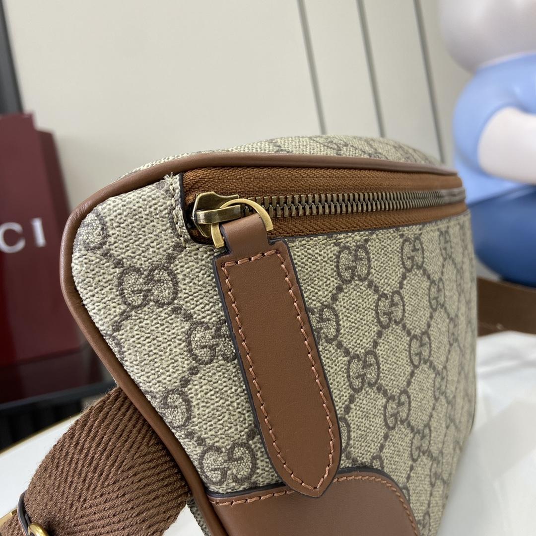 Gucci GG Emblem Medium Belt Bag - DesignerGu