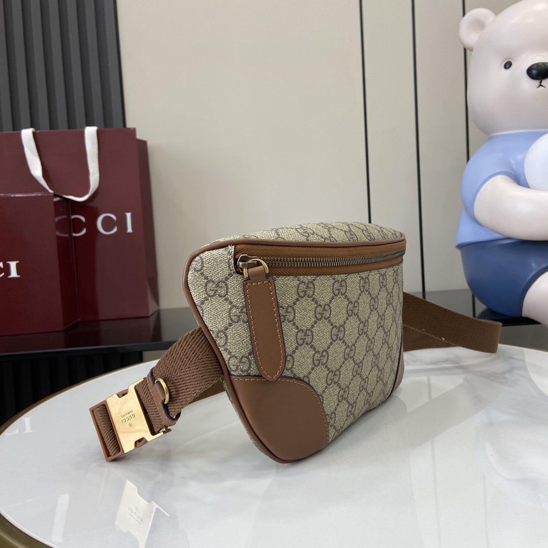 Gucci GG Emblem Medium Belt Bag - DesignerGu