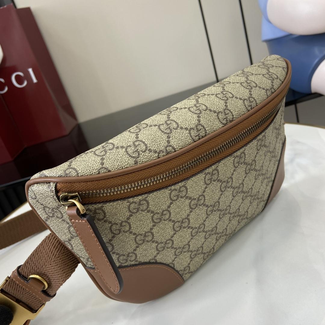 Gucci GG Emblem Medium Belt Bag - DesignerGu