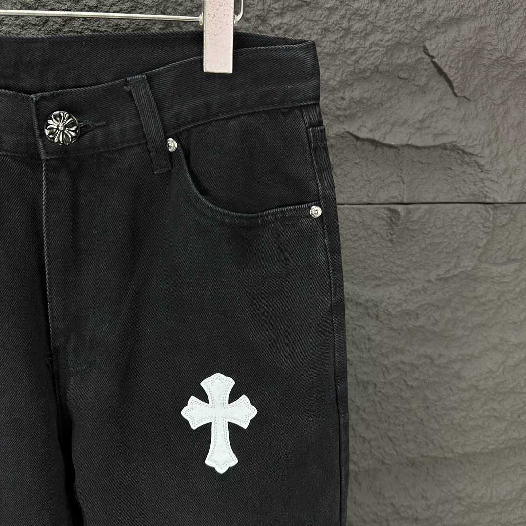 Chrome Hearts Straight Leg Jeans - DesignerGu