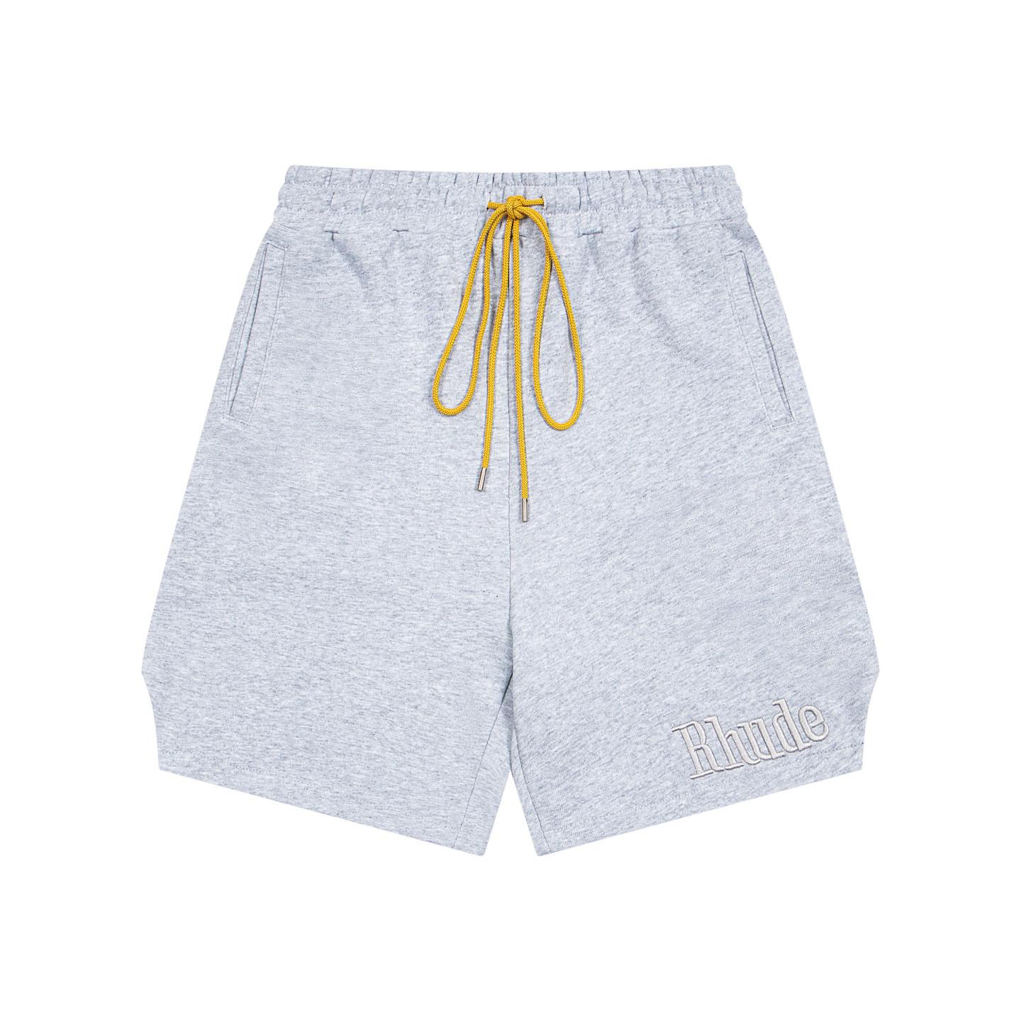 Rhude Embroidered Twill Logo Short - DesignerGu