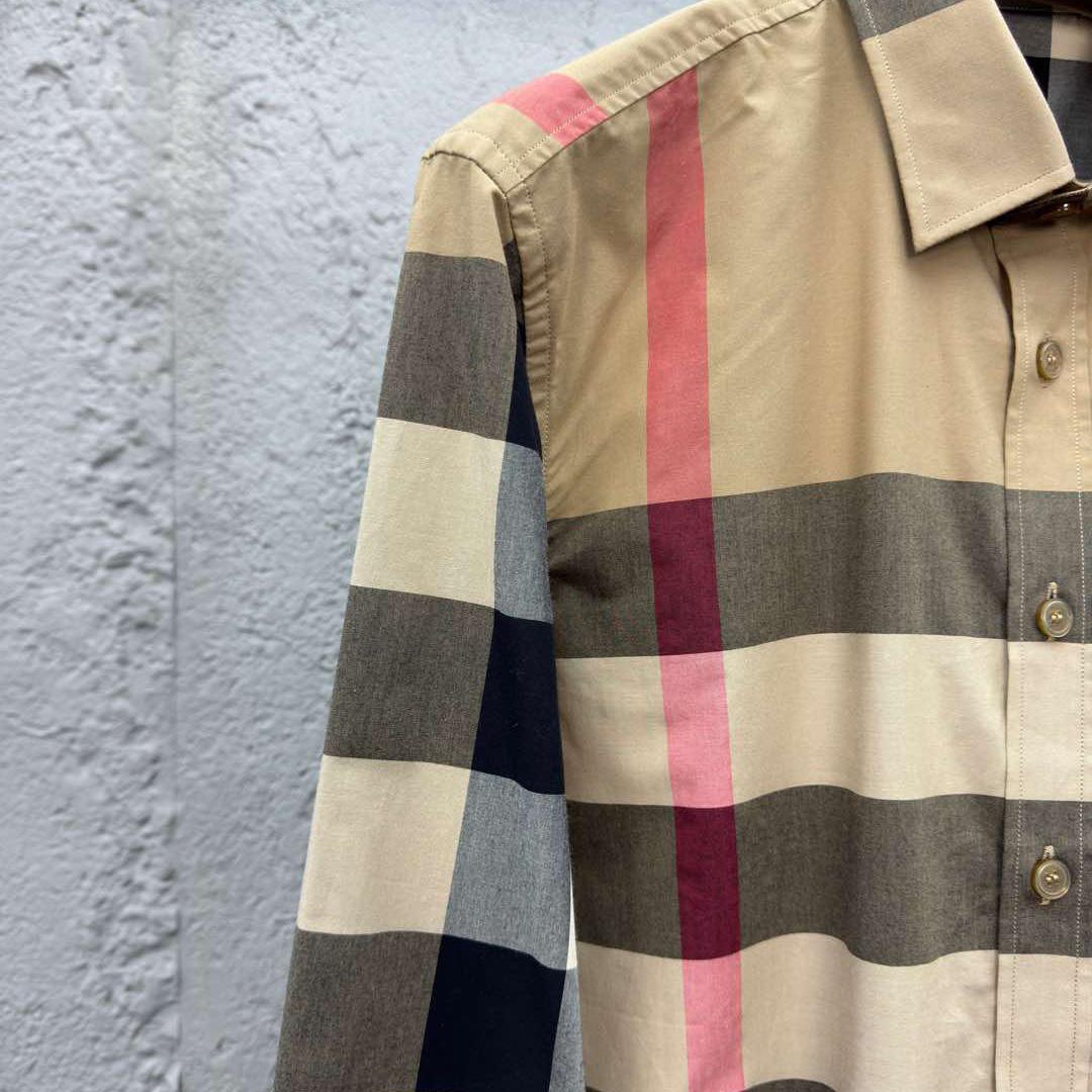 Burberry Check Cotton Shirt In Archive Beige - DesignerGu