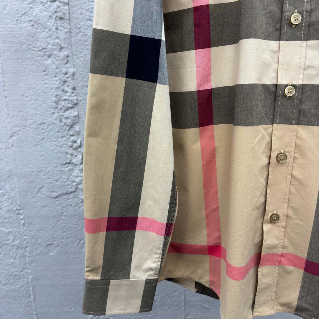 Burberry Check Cotton Shirt In Archive Beige - DesignerGu