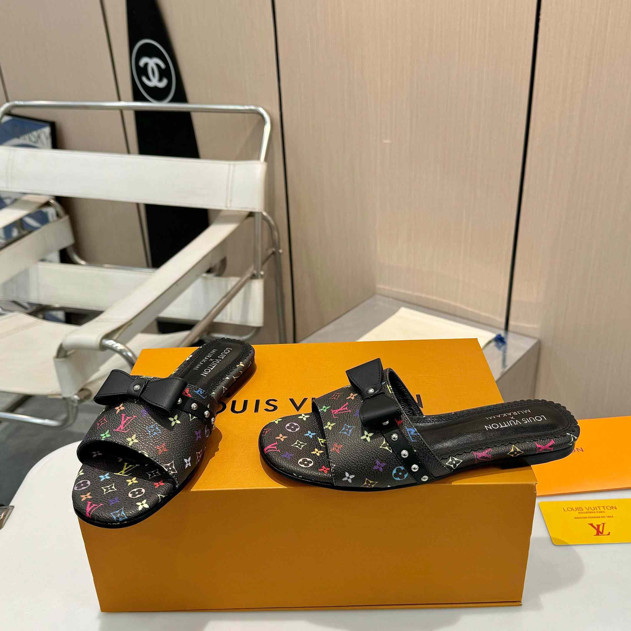 Louis Vuitton LV x TM 6AM Flat Mule   - DesignerGu