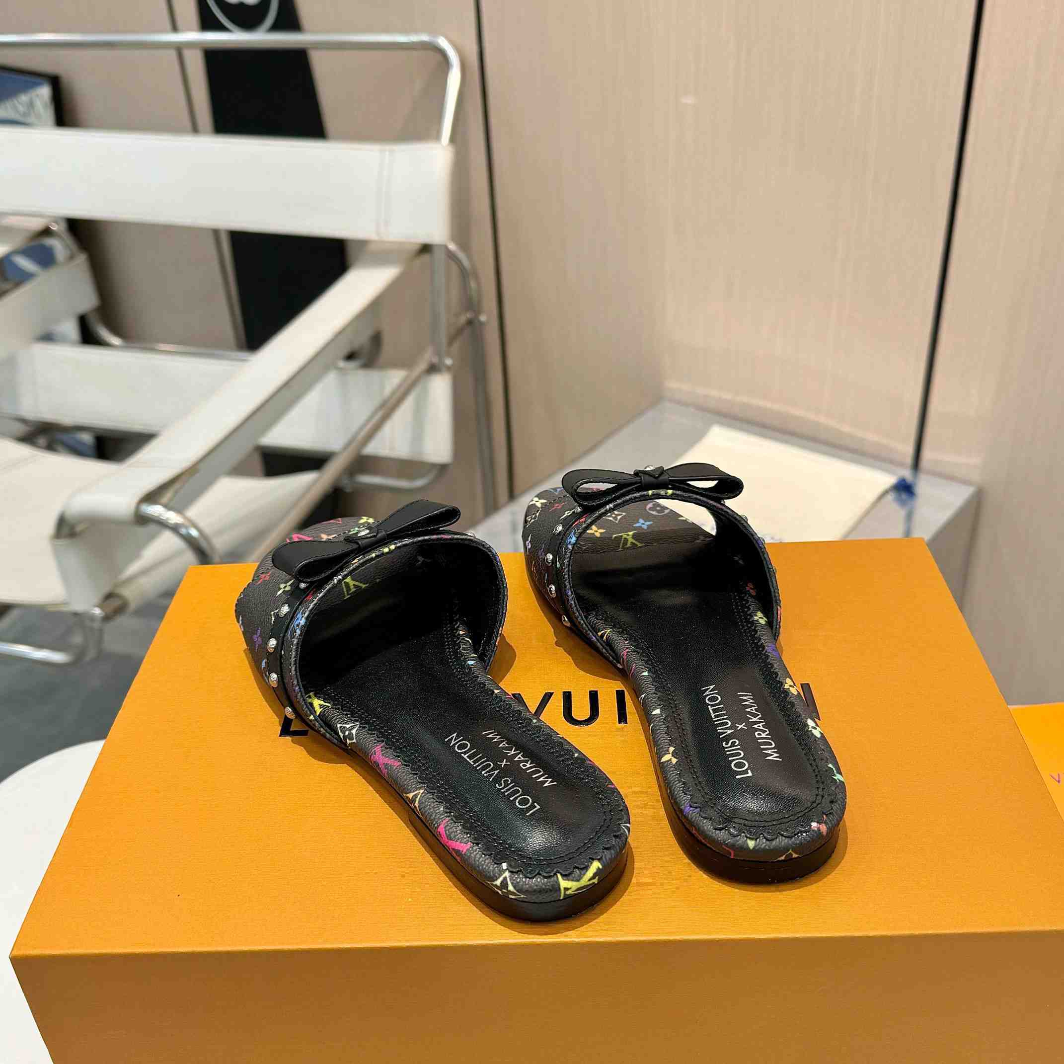 Louis Vuitton LV x TM 6AM Flat Mule   - DesignerGu