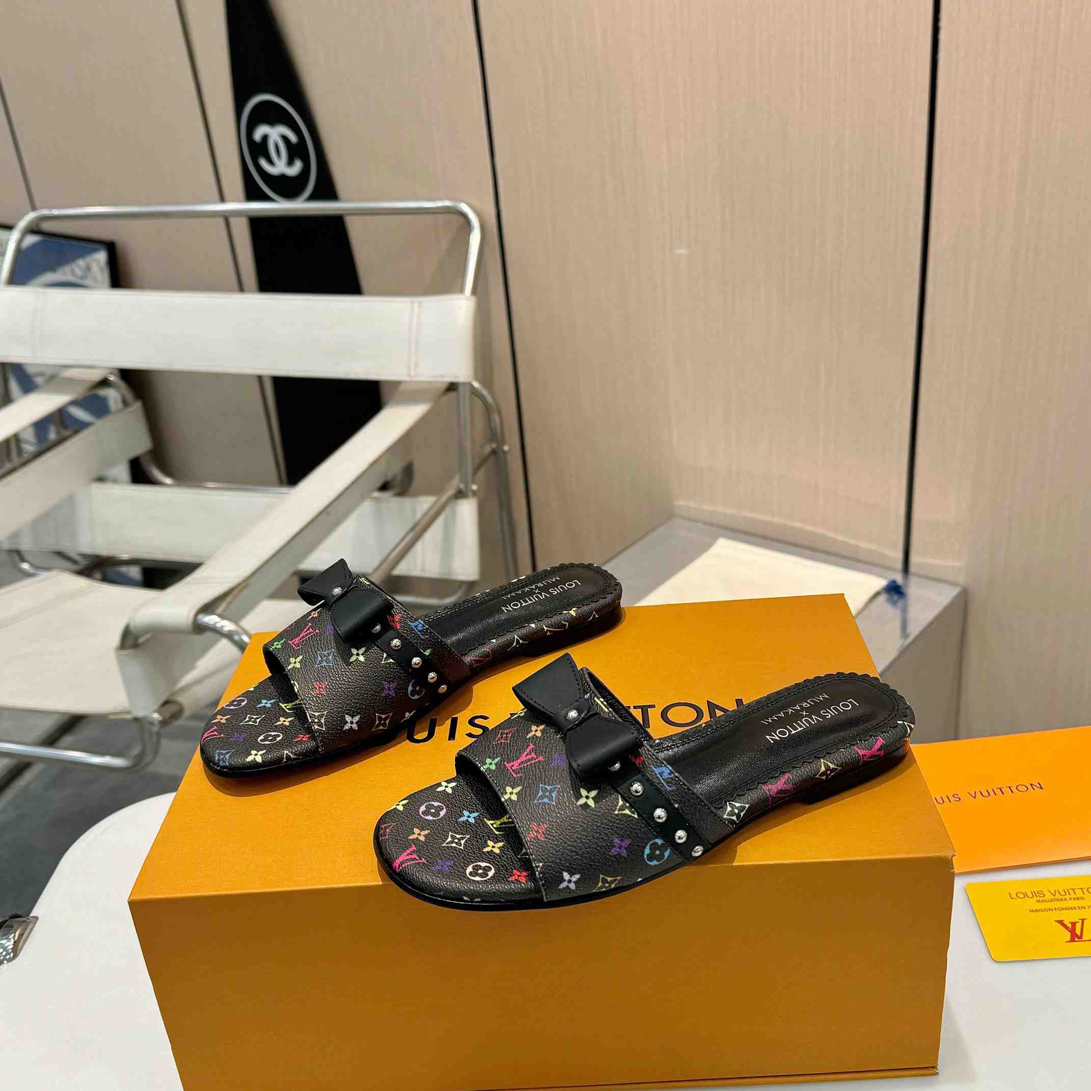 Louis Vuitton LV x TM 6AM Flat Mule   - DesignerGu