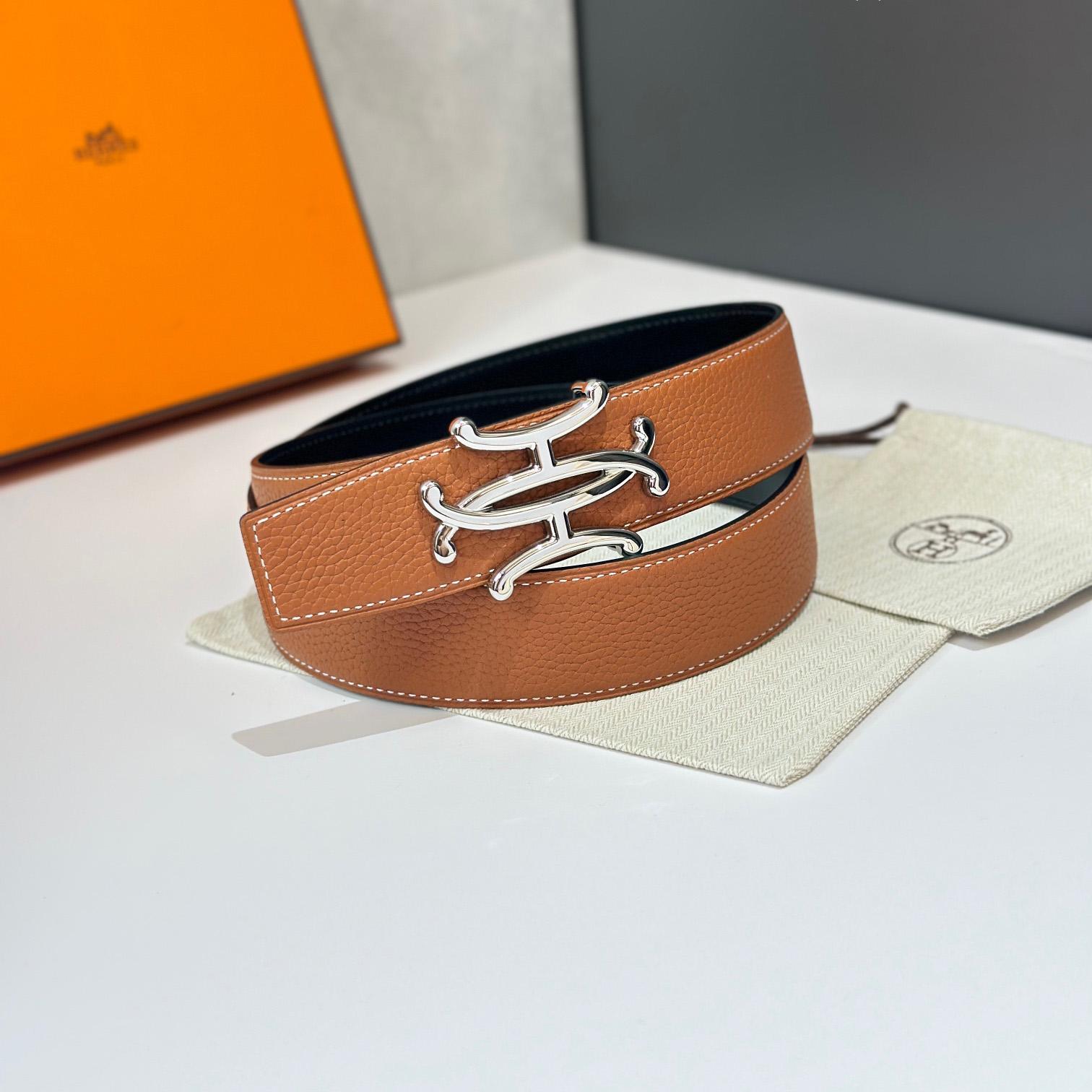 Hermes Neo Lift Belt Buckle & Reversible Leather Strap 38 mm - DesignerGu