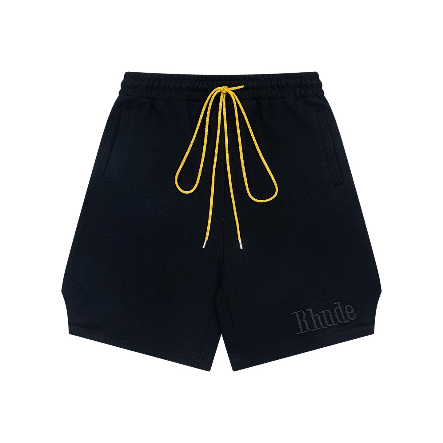 Rhude Embroidered Twill Logo Short - DesignerGu