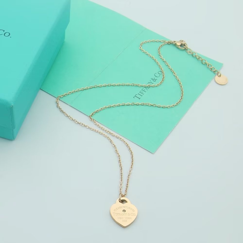 Tiffany & Co. Heart Tag Pendant - DesignerGu