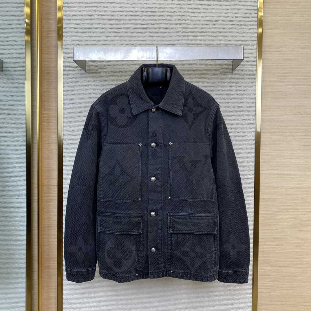 Louis Vuitton Monogram Denim Blouson  1AFYCI - DesignerGu