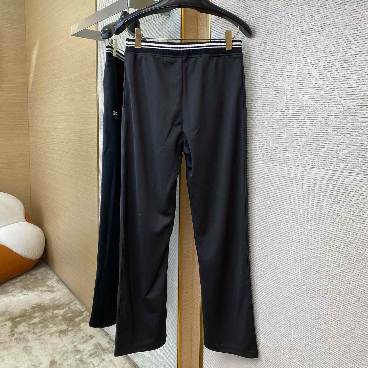 Celine Tracksuit Pants In Double Face Jersey - DesignerGu