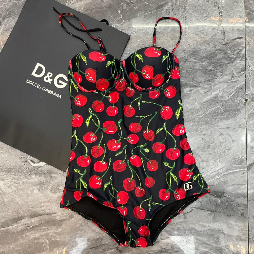 Dolce & Gabbana One-Piece Swimsuit - DesignerGu