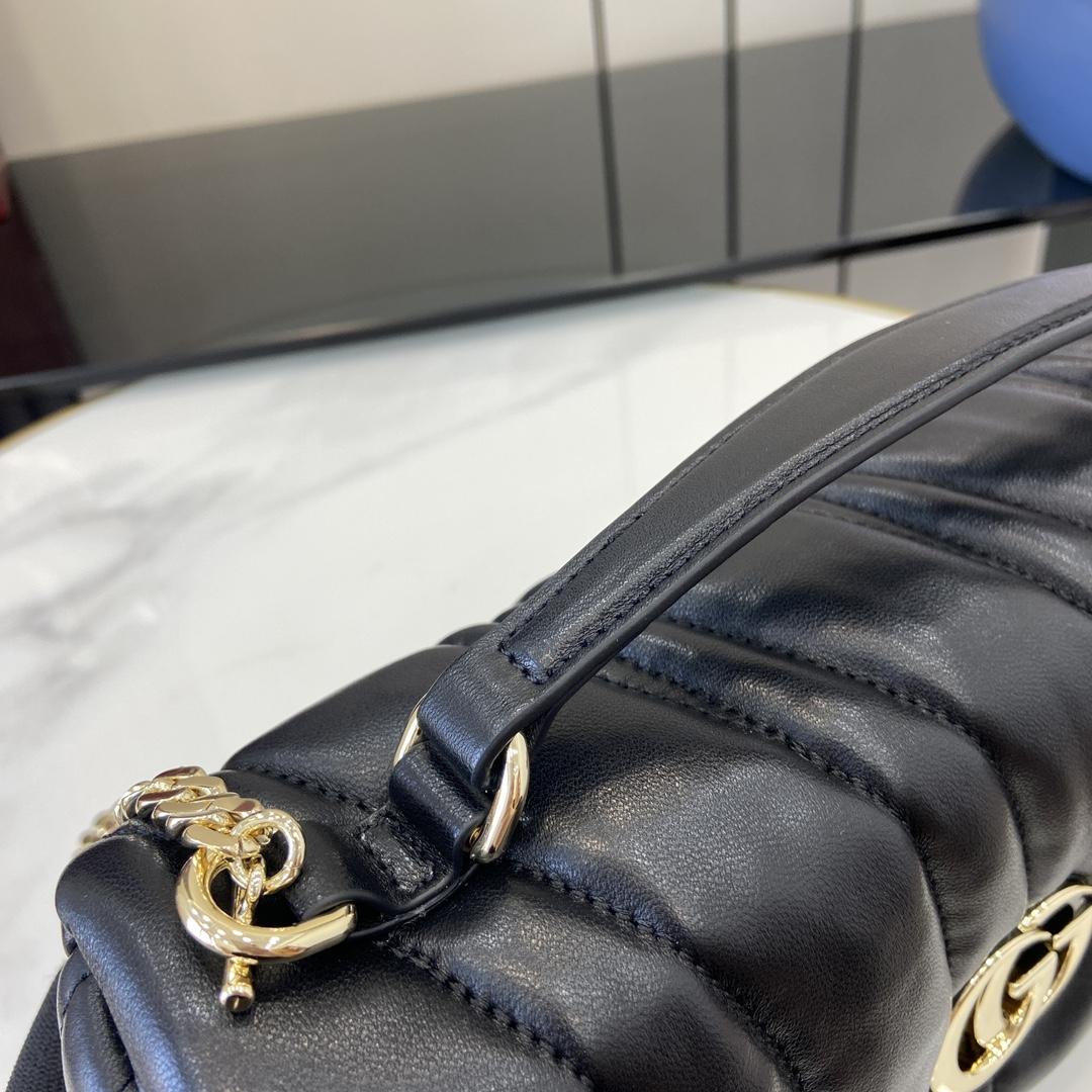 Gucci GG Milano Small Top Handle Bag - DesignerGu