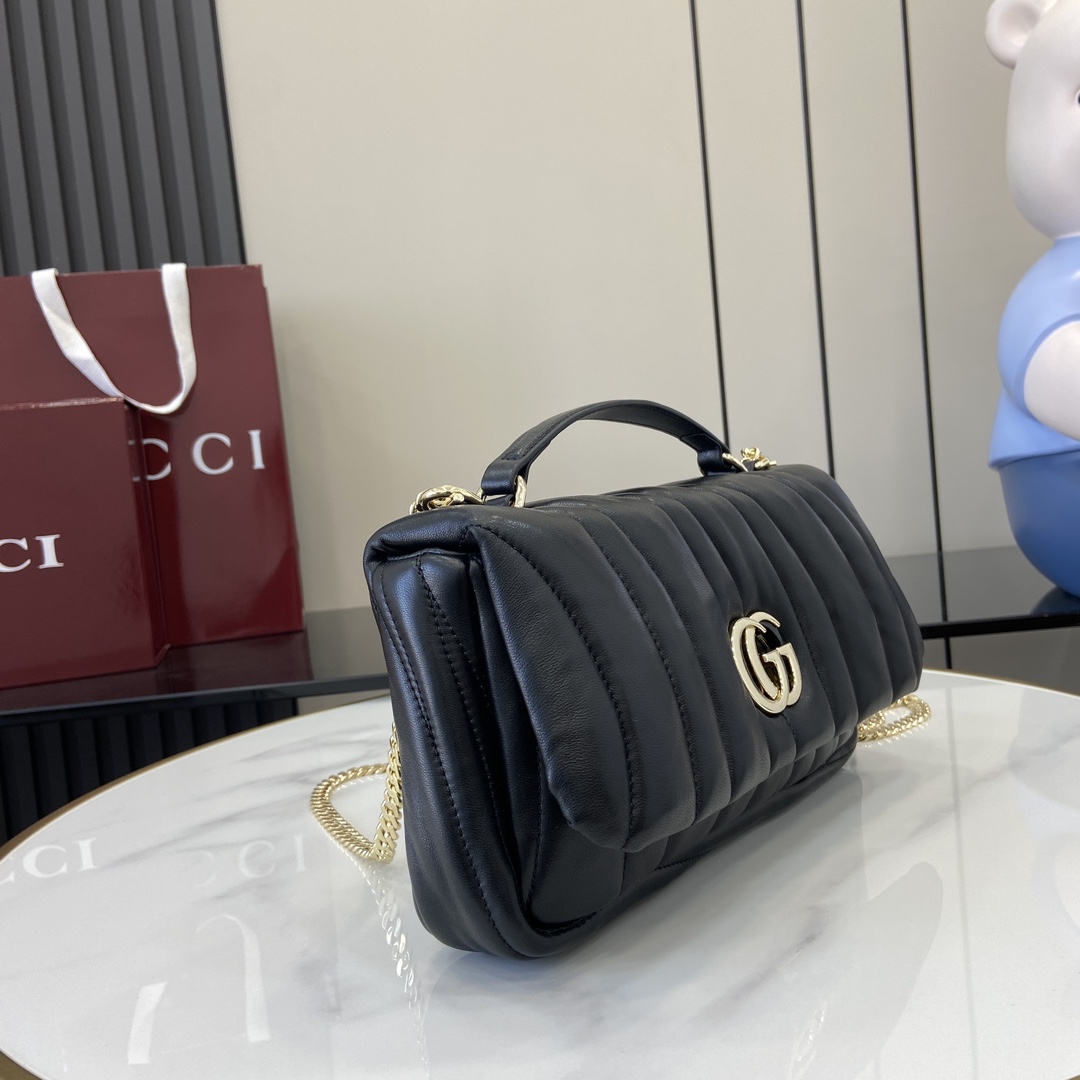 Gucci GG Milano Small Top Handle Bag - DesignerGu