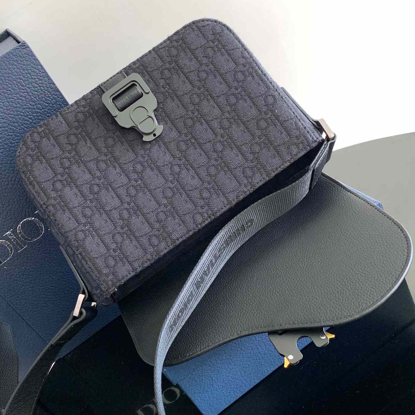 Dior Small Saddle Messenger Bag With Flap - DesignerGu