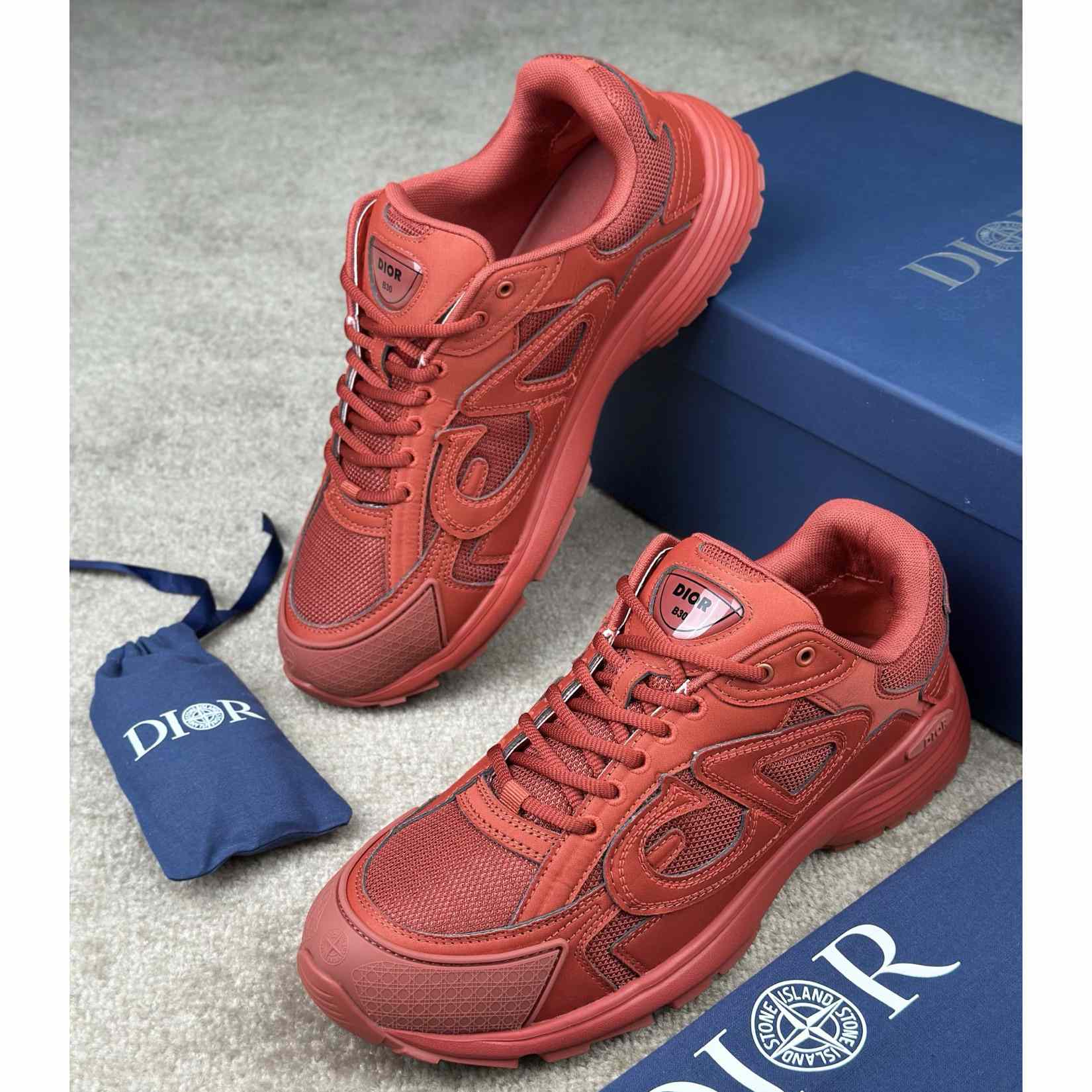 Stone Island x Dior B30 Sneaker  - DesignerGu