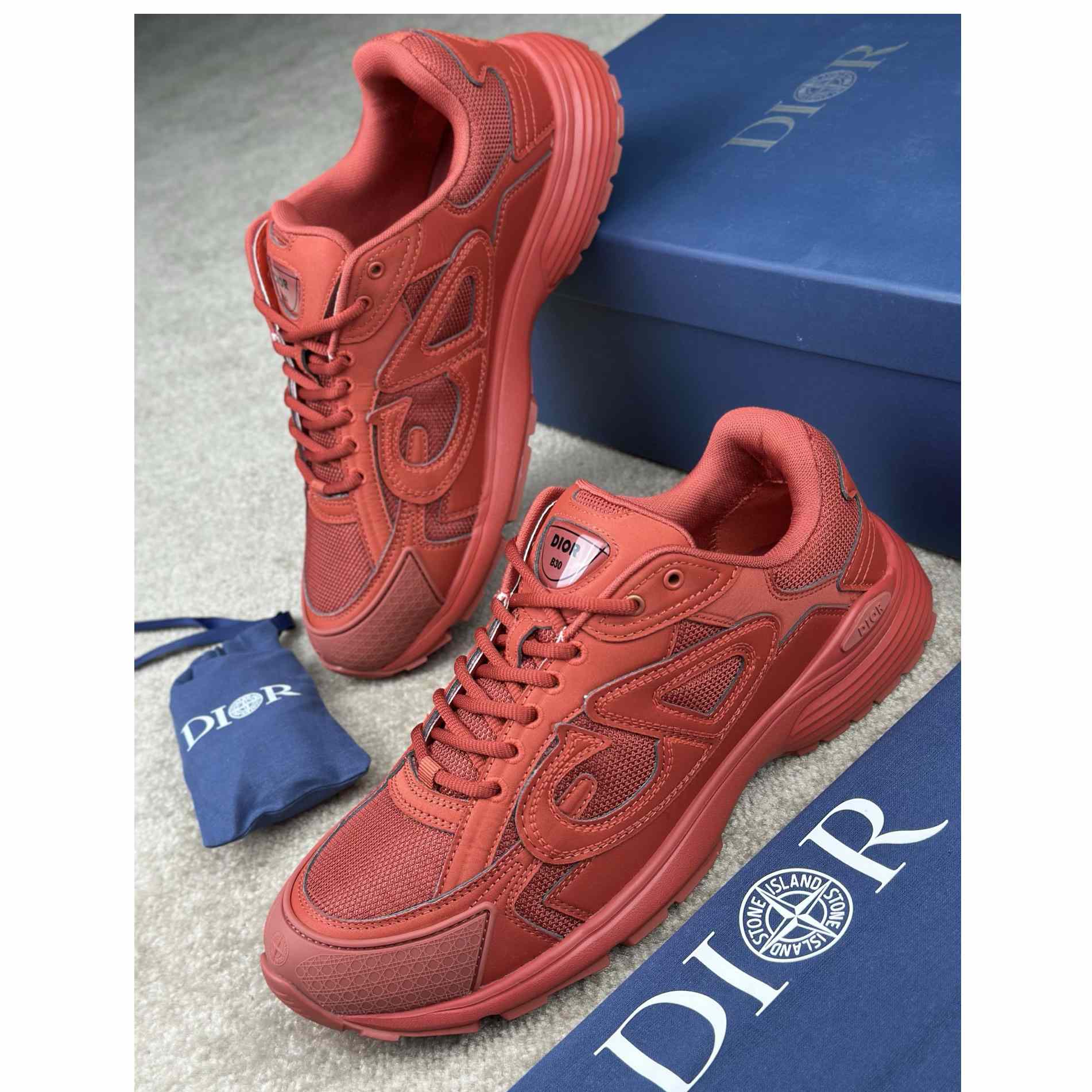 Stone Island x Dior B30 Sneaker  - DesignerGu