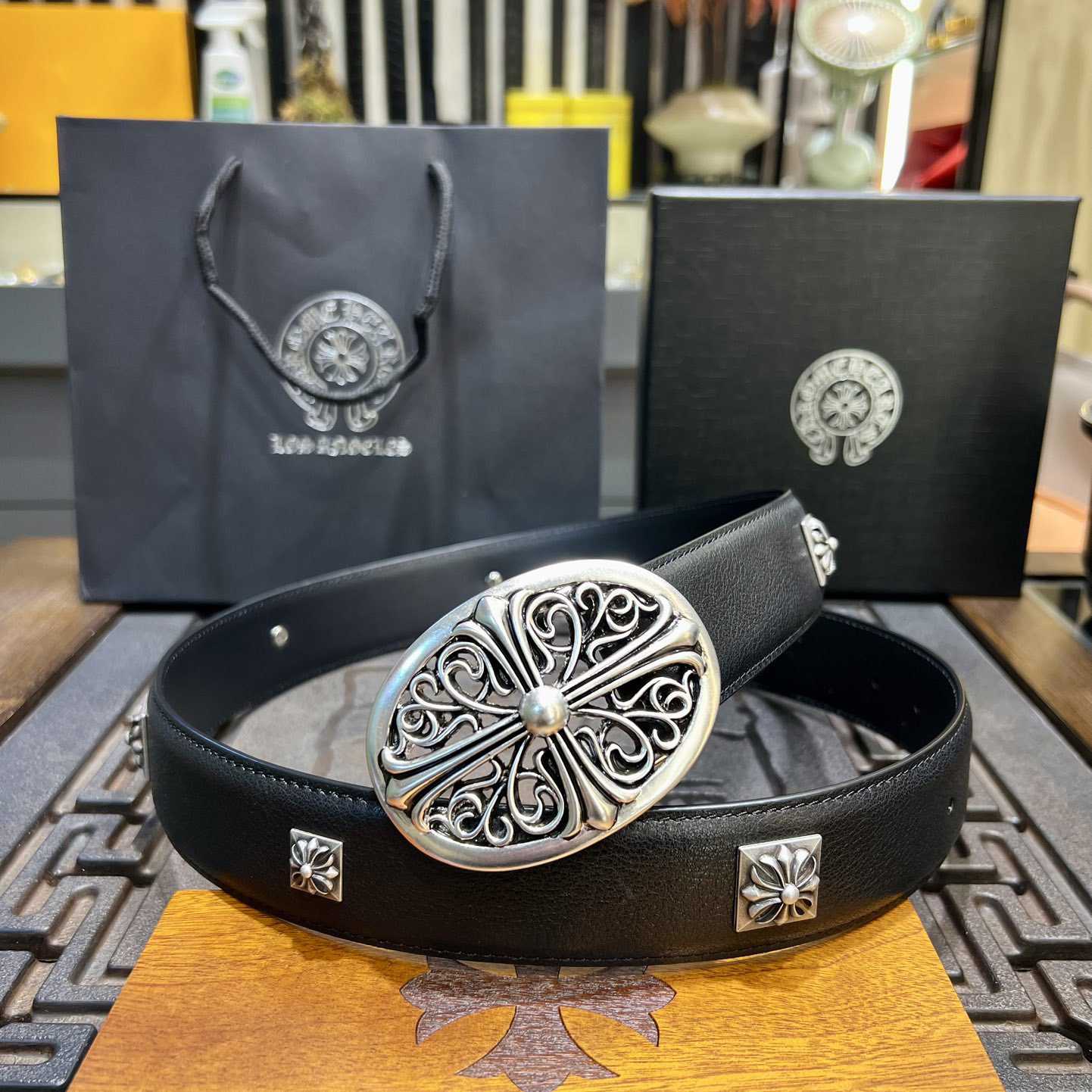 Chrome Hearts Vintage Belt  38mm - DesignerGu