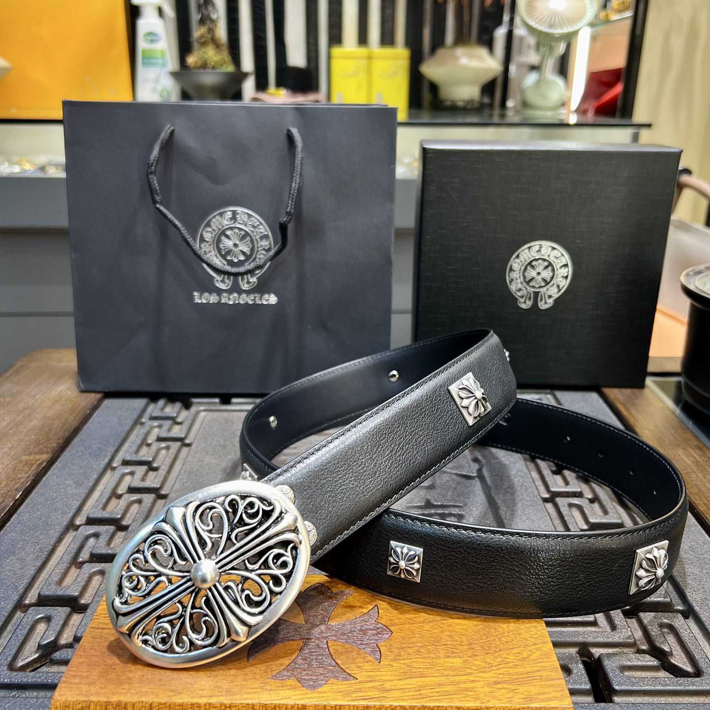 Chrome Hearts Vintage Belt  38mm - DesignerGu