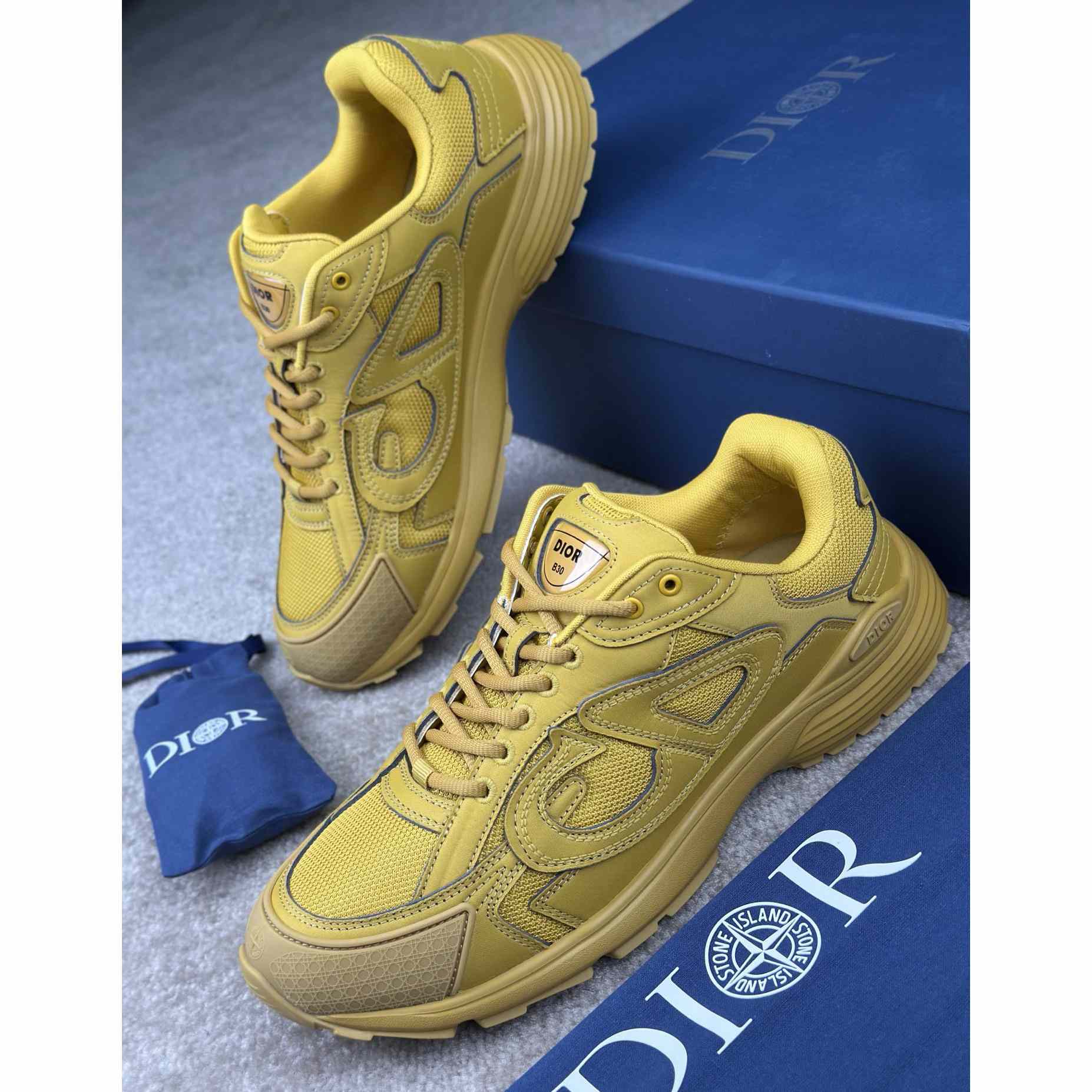 Stone Island x Dior B30 Sneaker  - DesignerGu