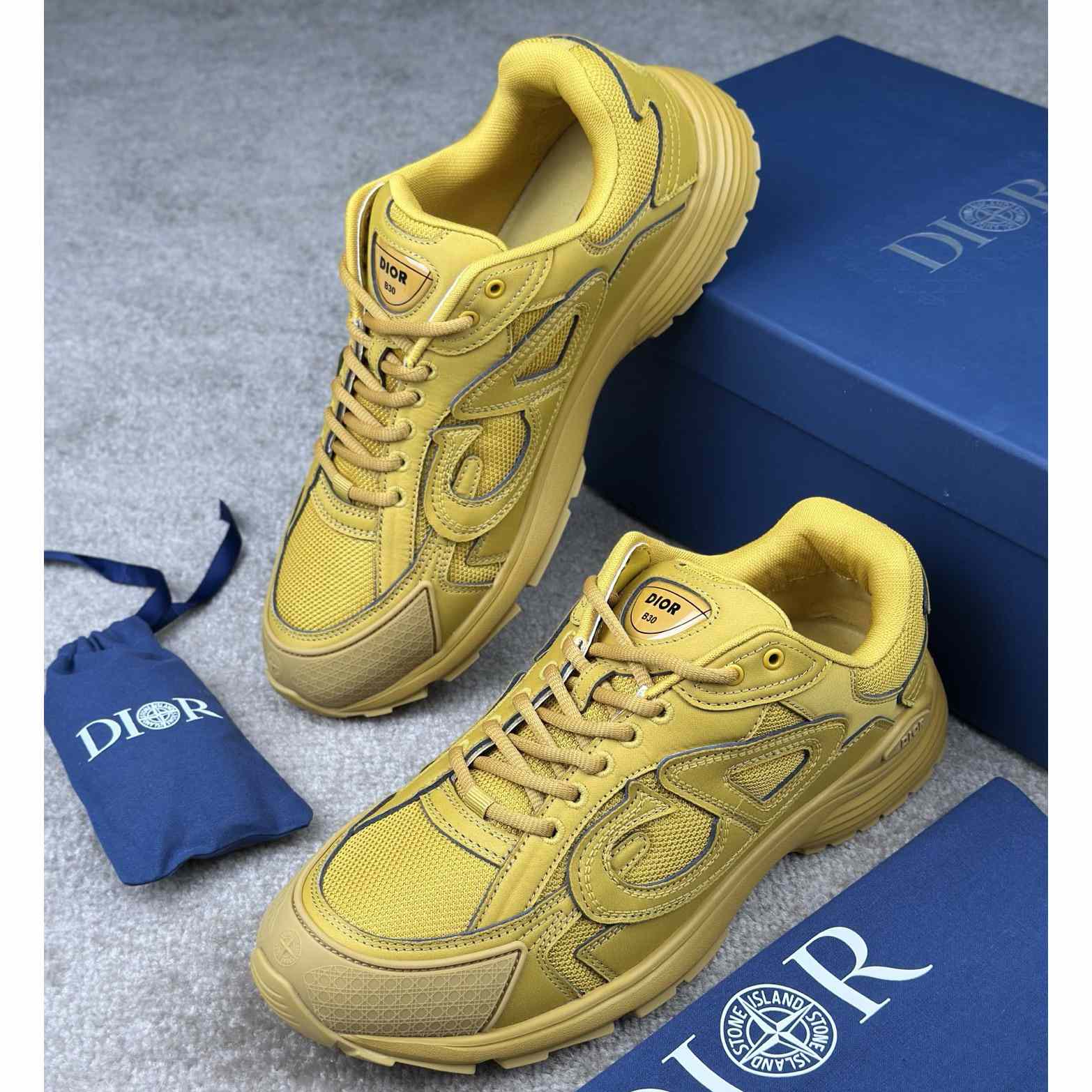 Stone Island x Dior B30 Sneaker  - DesignerGu