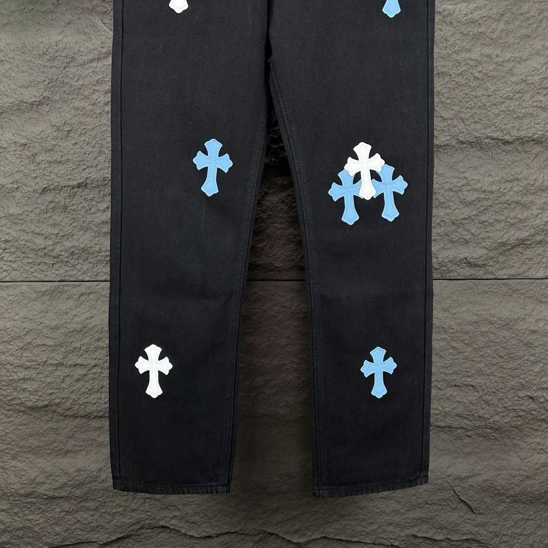 Chrome Hearts Straight Leg Jeans - DesignerGu