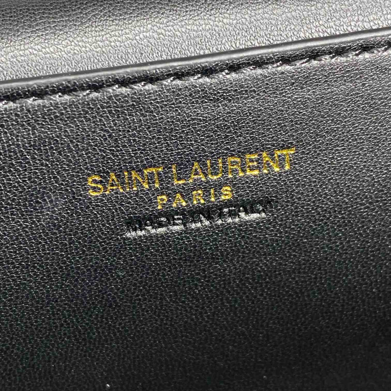 Saint Laurent Gaby Vanity Bag In Lambskin - DesignerGu