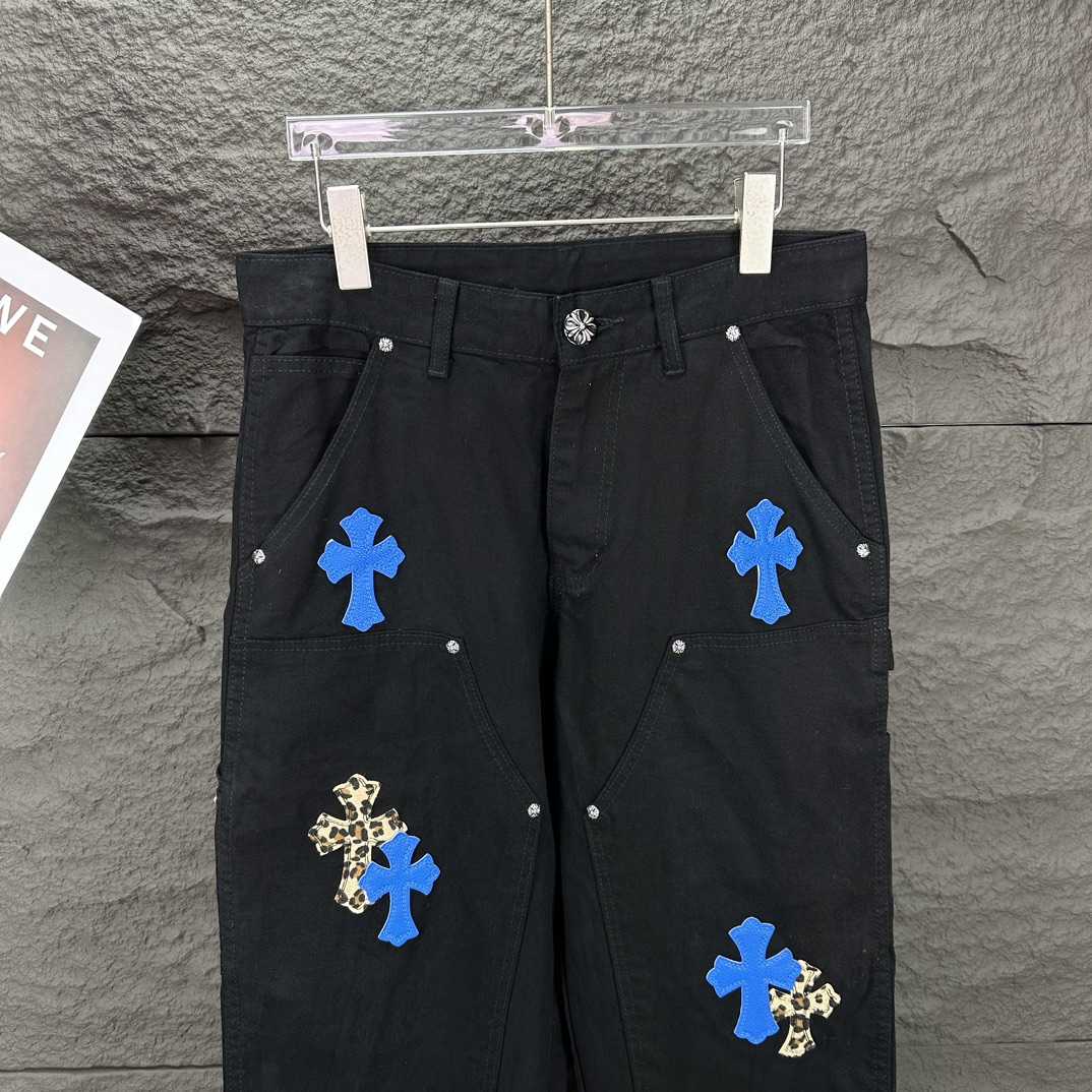 Chrome Hearts Straight Leg Jeans - DesignerGu