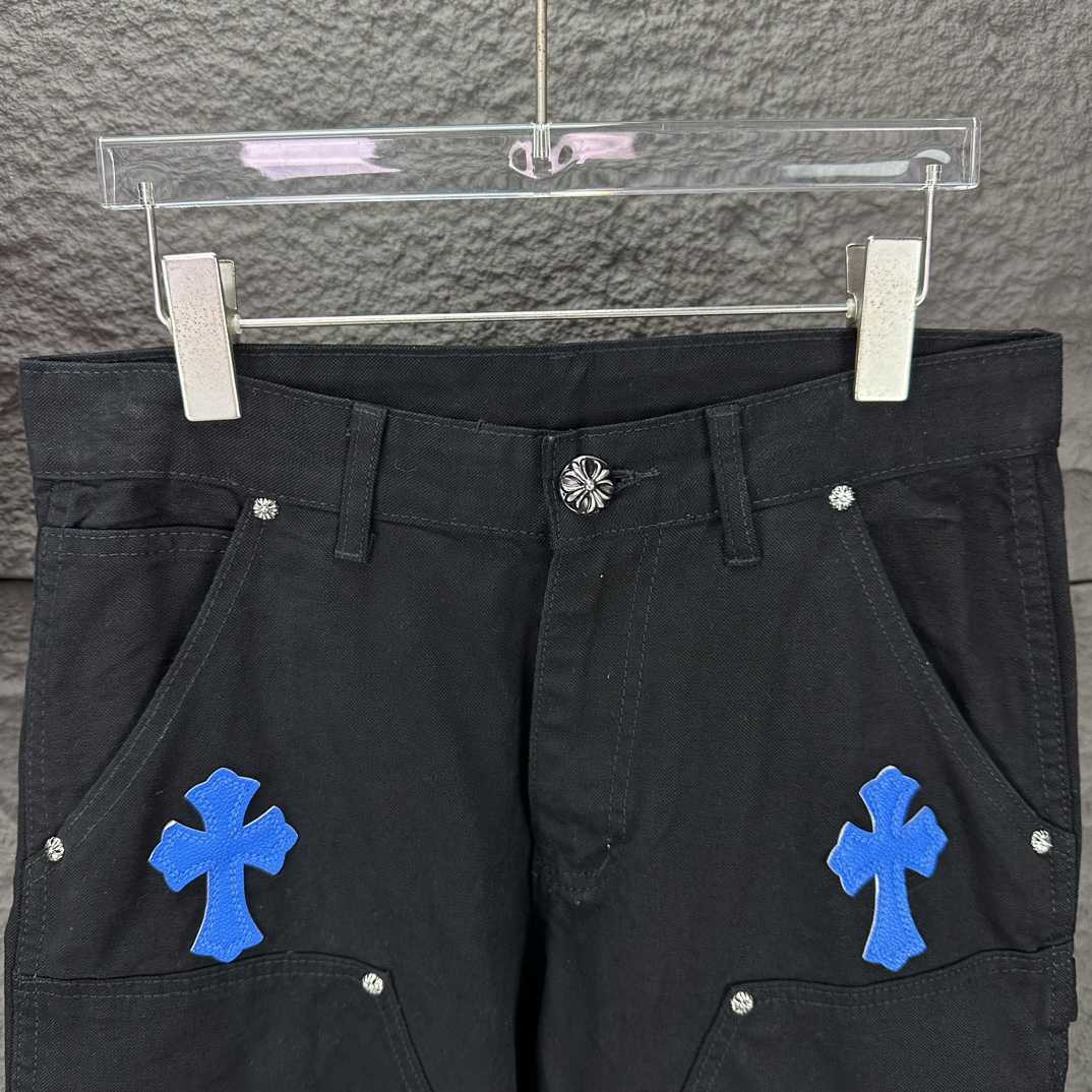 Chrome Hearts Straight Leg Jeans - DesignerGu