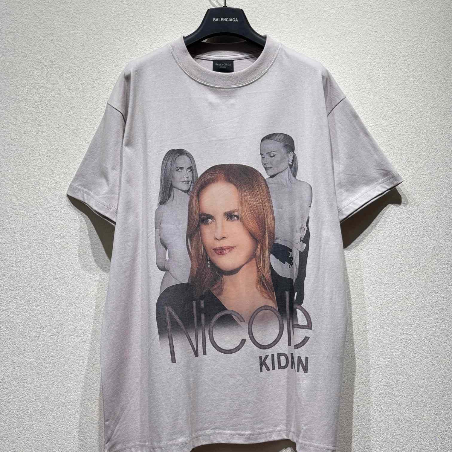 Balenciaga Nicole Kidman Oversized T-Shirt - DesignerGu