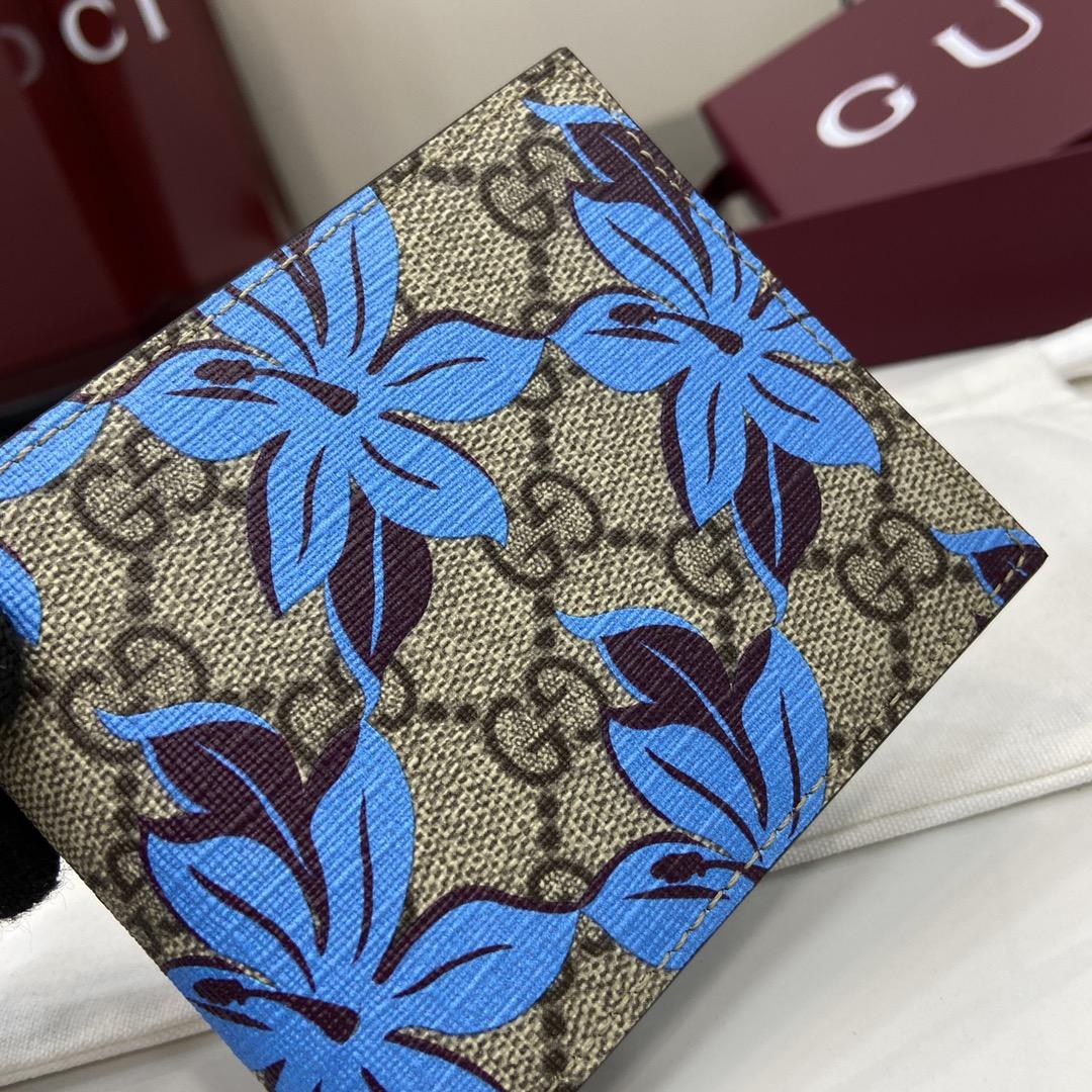 Gucci Bi-fold GG Printed Wallet - DesignerGu