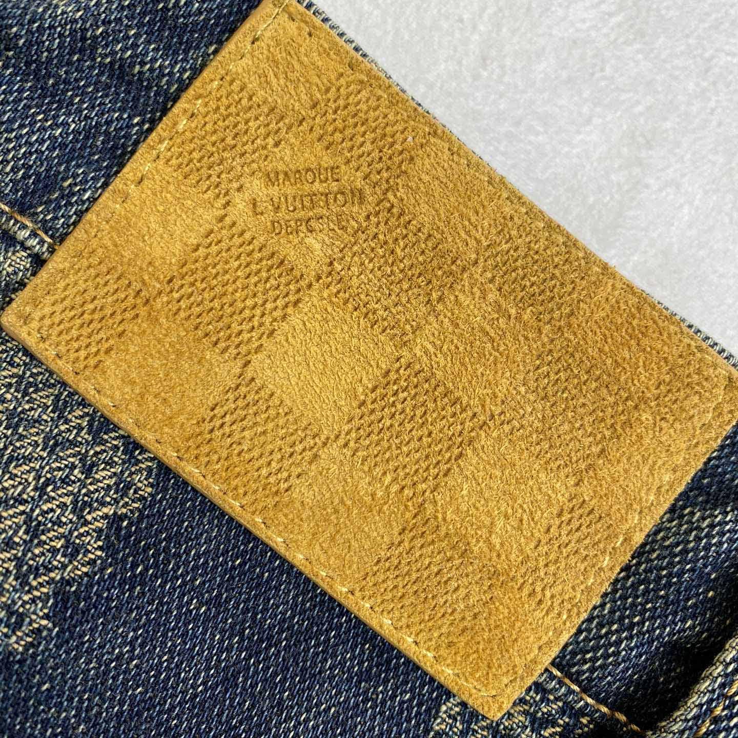 Louis Vuitton Damier Denim Pants - DesignerGu