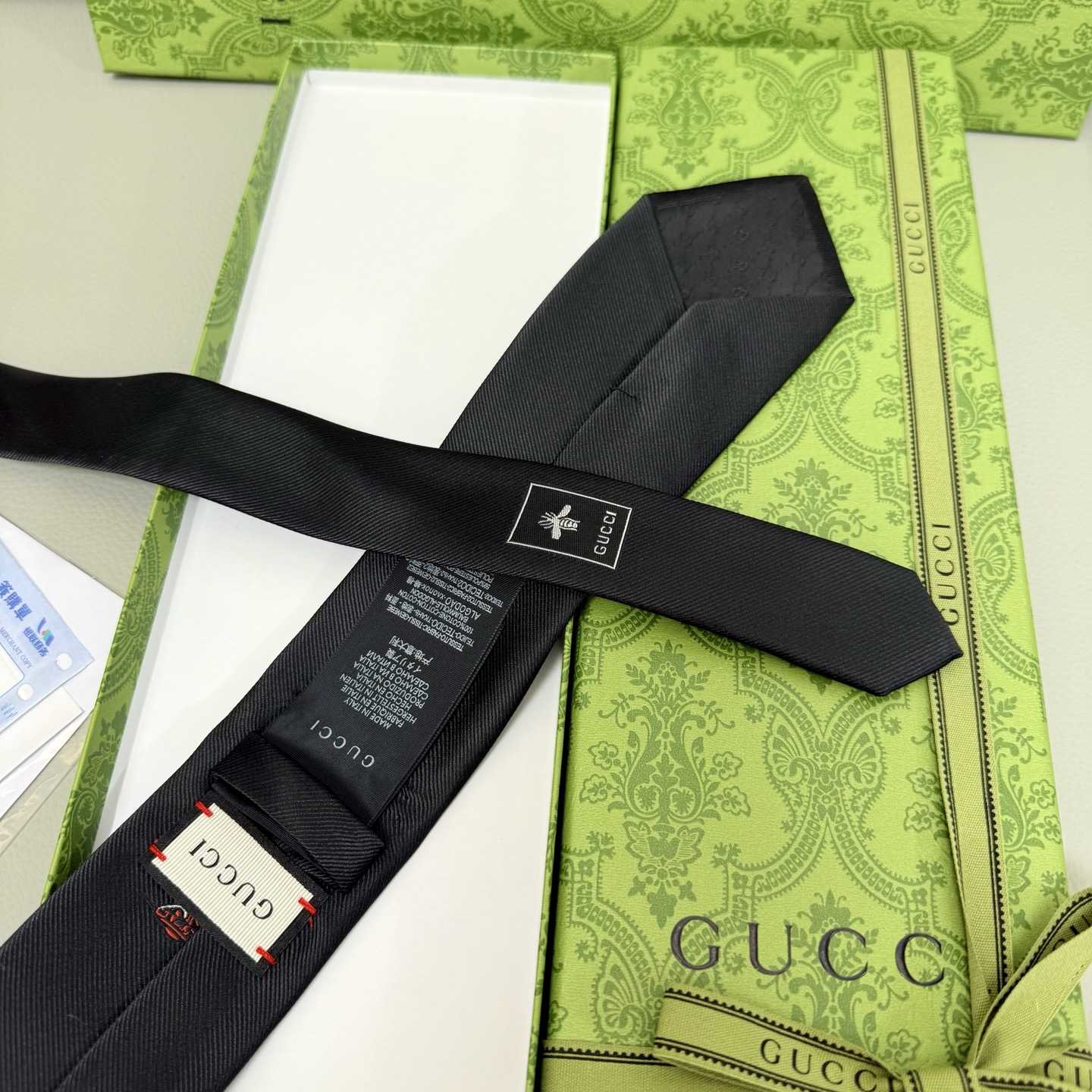 Gucci Silk Jacquard Tie - DesignerGu