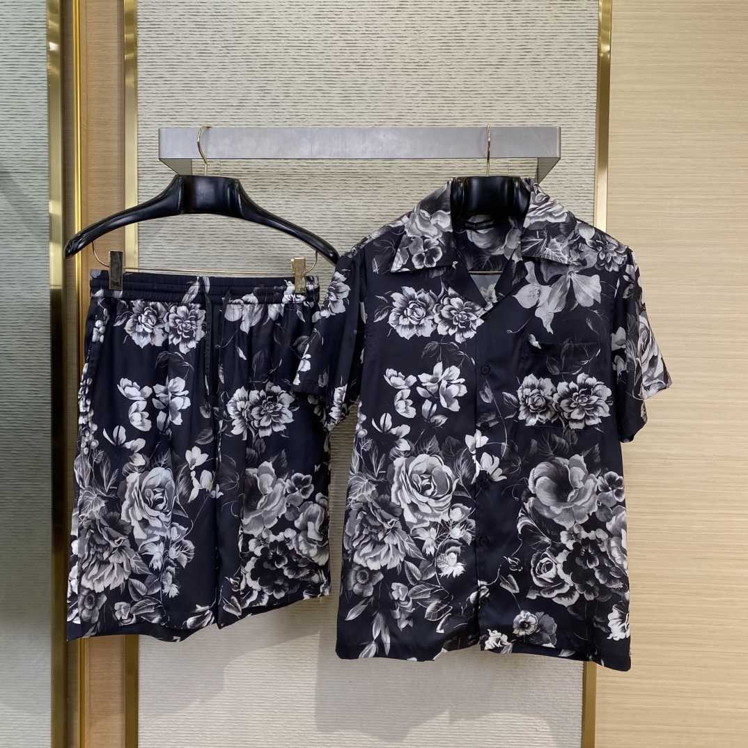 Dolce & Gabbana Floral-print Silk Shirt And Shorts - DesignerGu