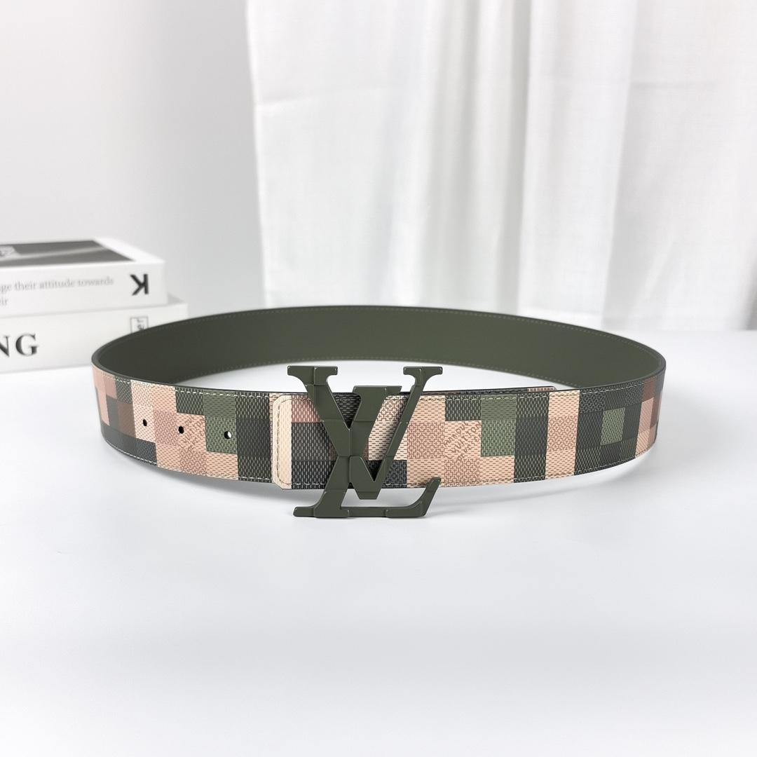 Louis Vuitton LV Mega Pixel 40mm Reversible Belt - DesignerGu