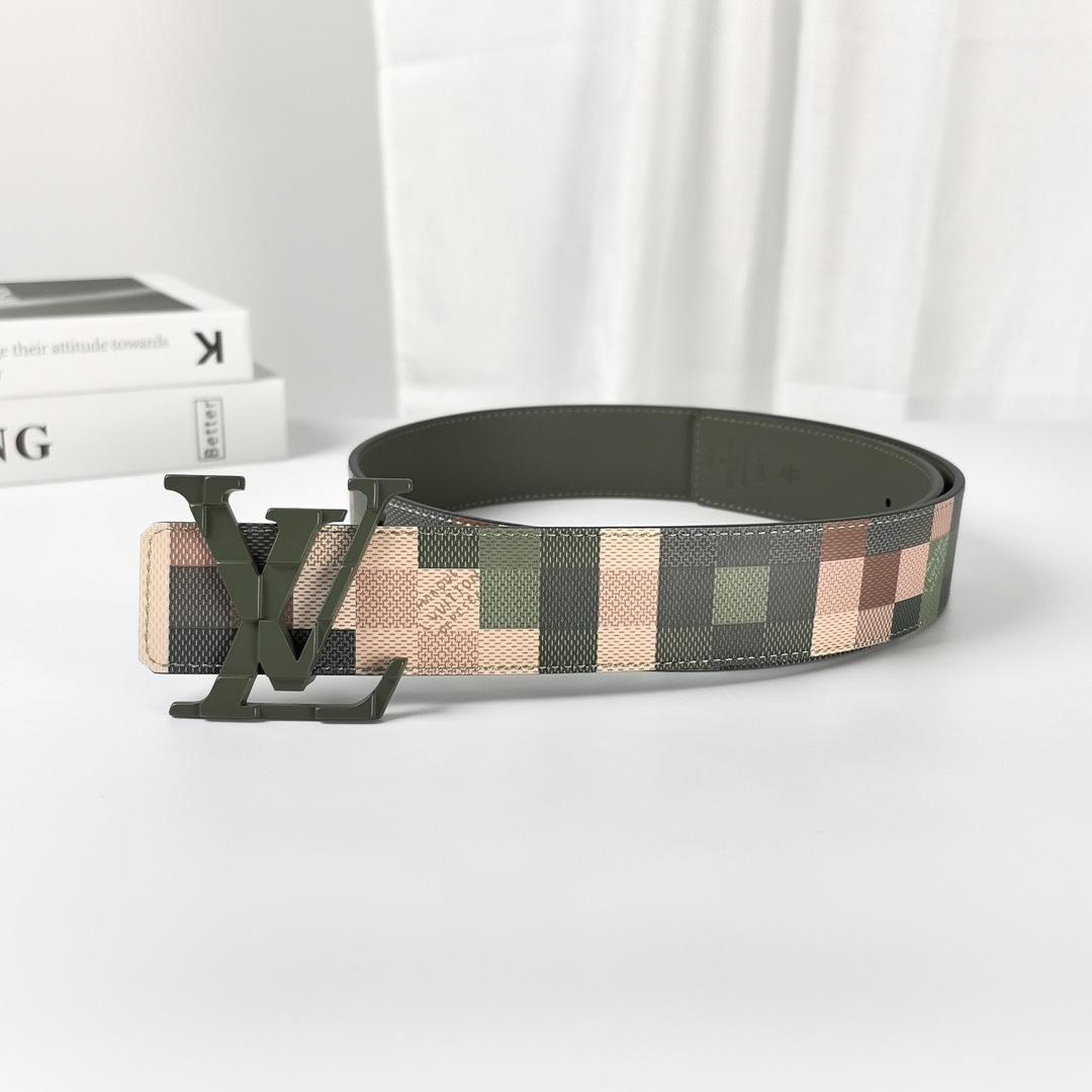 Louis Vuitton LV Mega Pixel 40mm Reversible Belt - DesignerGu