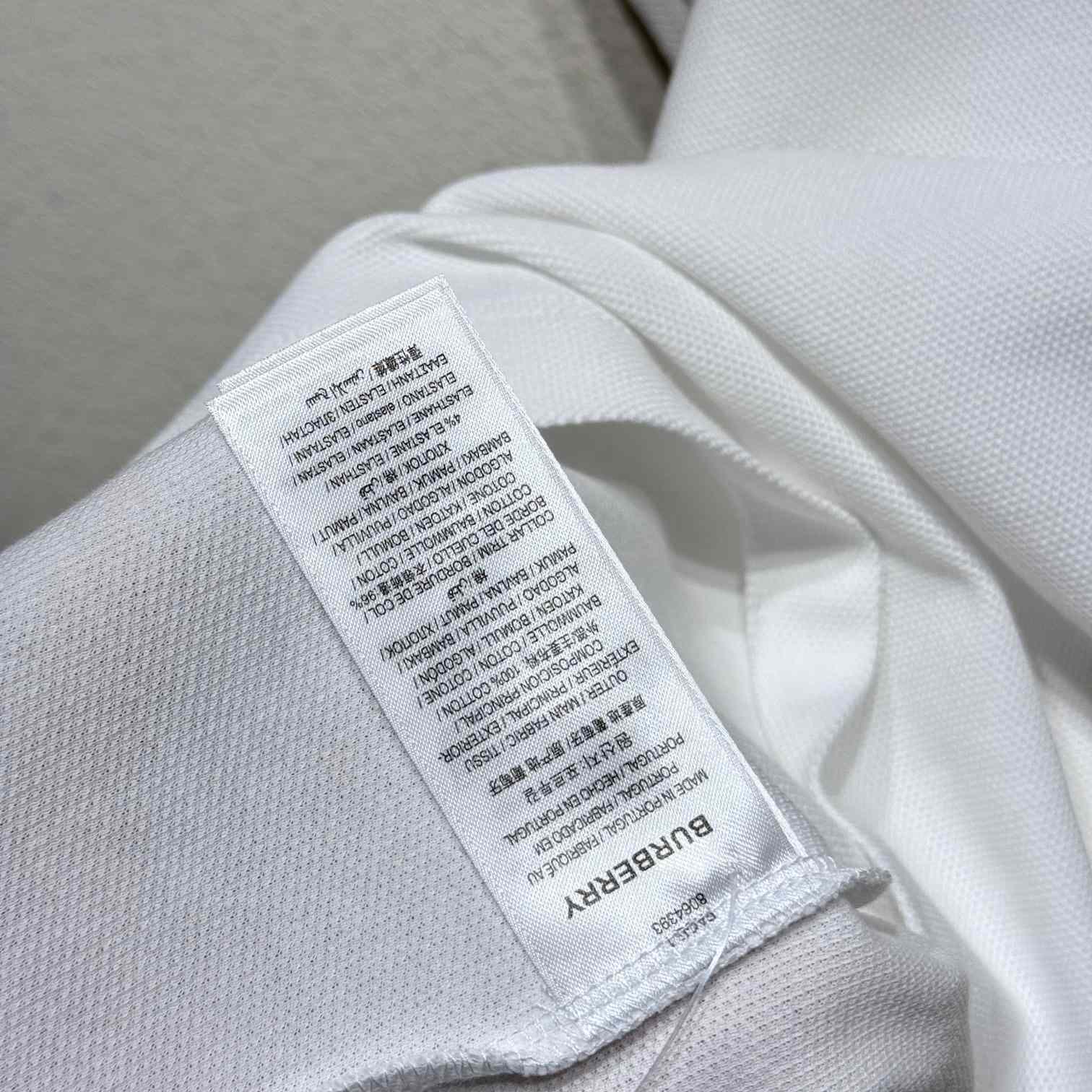 Burberry Cotton Polo Shirt - DesignerGu