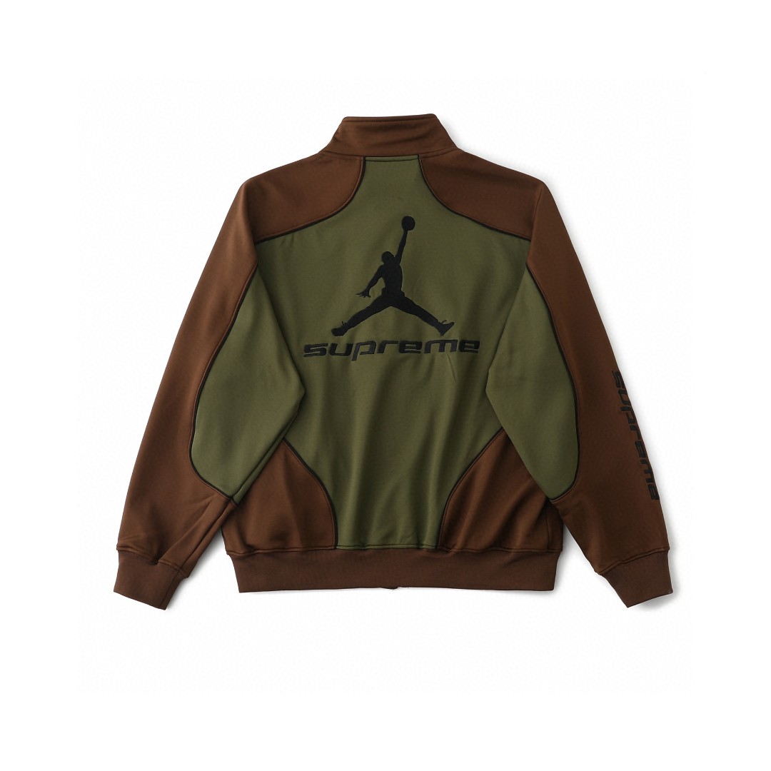 Supreme x Jordan Tricot Track Jacket - DesignerGu