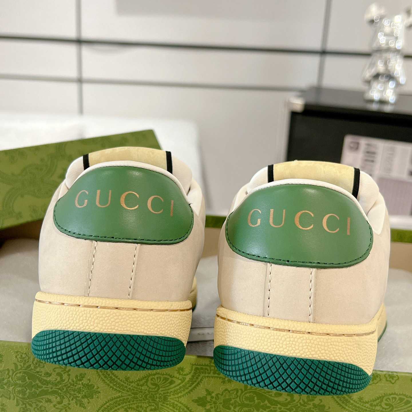 Gucci Women's Screener Sneaker - DesignerGu