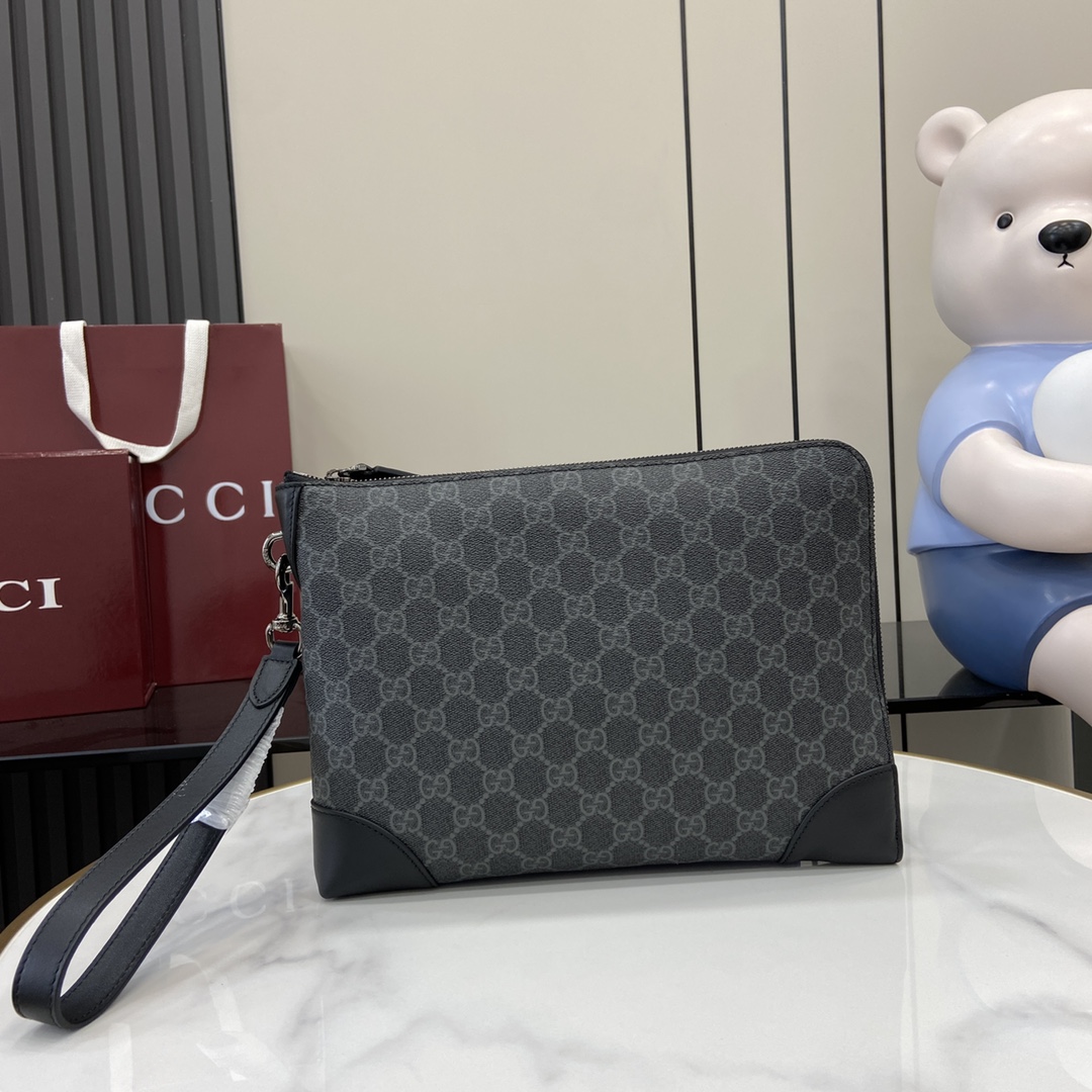 Gucci GG Emblem Small Business Case - DesignerGu