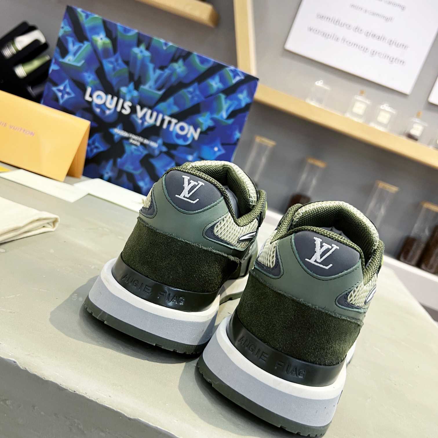 Louis Vuitton Run Away Sneaker   (upon uk size) - DesignerGu