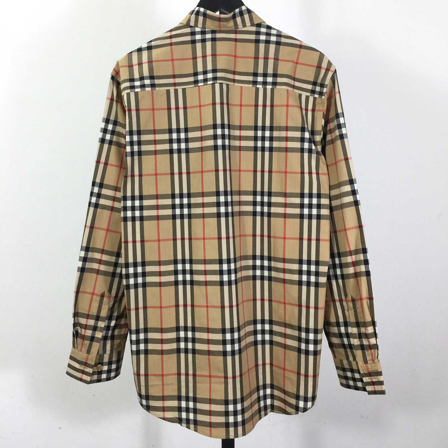 Burberry Check Cotton Shirt - DesignerGu