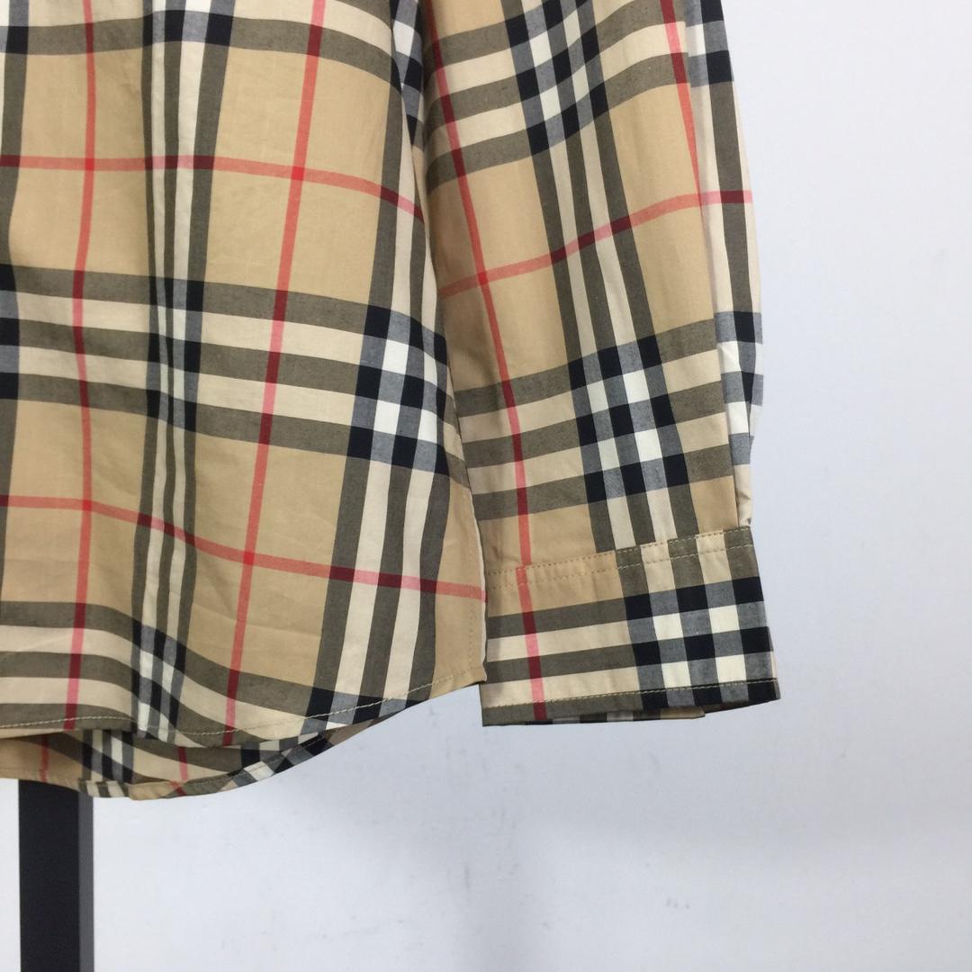 Burberry Check Cotton Shirt - DesignerGu