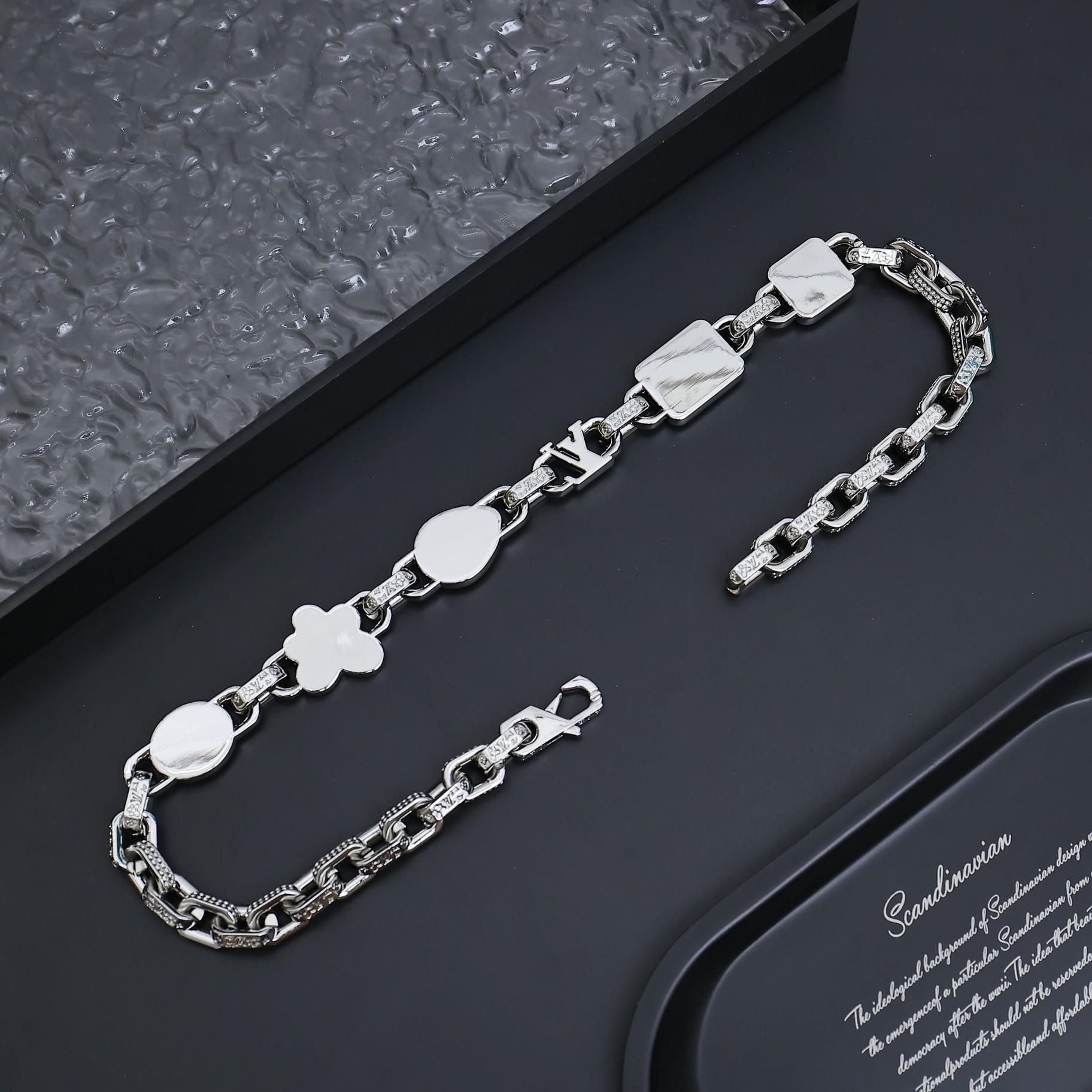 Louis Vuitton Paradise Stone Necklace   - DesignerGu