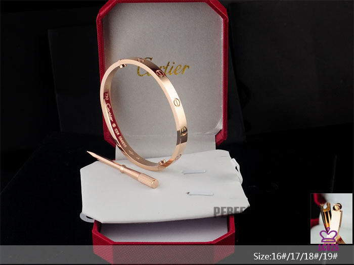 Cartier High Quality Rose Rose Gold Cartier Bracelet - DesignerGu