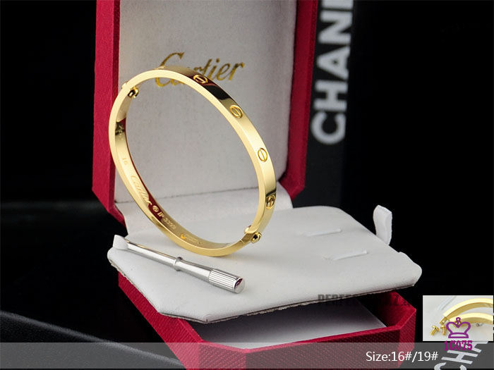 Cartier High Quality Gold Cartier Bracelet - DesignerGu