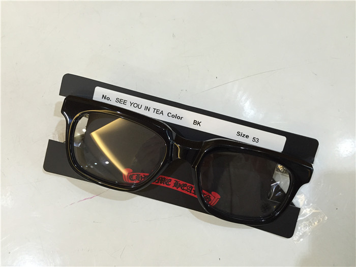 Chrome Hearts See You In Tea Eyeglasses In Black - DesignerGu