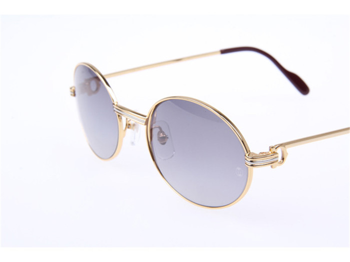 Cartier 1186334 Sunglasses In Gold - DesignerGu