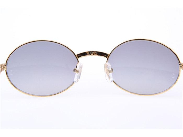 Cartier 1186334 Sunglasses In Gold - DesignerGu