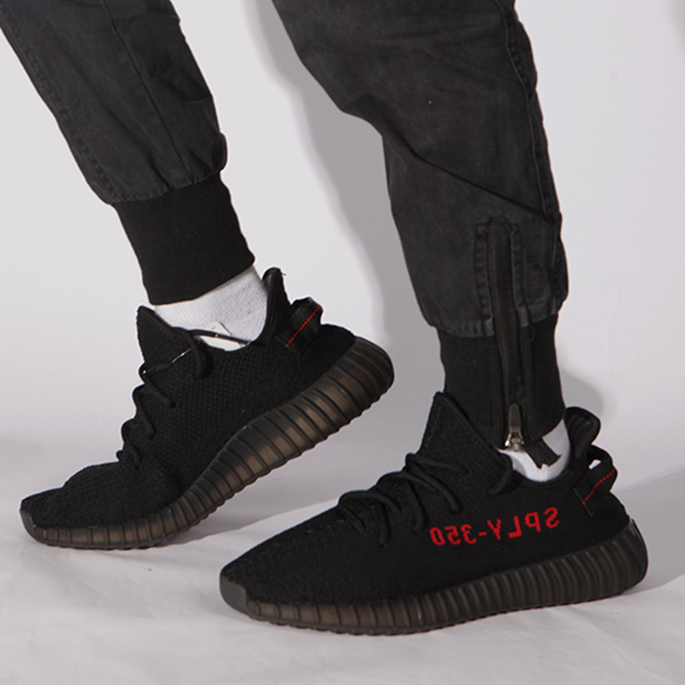 Adidas 2017  Yeezy Boost Sply 350 V2 Core Black Red - DesignerGu